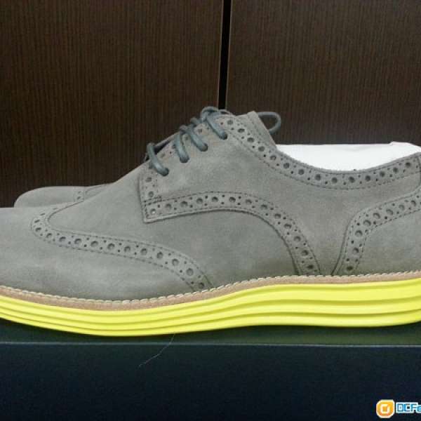 COLE HAAN 100％新貨Charcoal Grey Suede LUNARGRAND售$1000 (購至COLE HAAN)