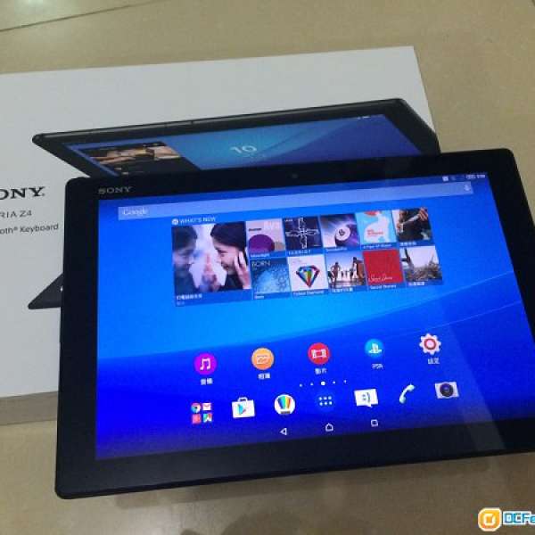 99.9%new 行貨SONY Z4 tablet 連keyboard版