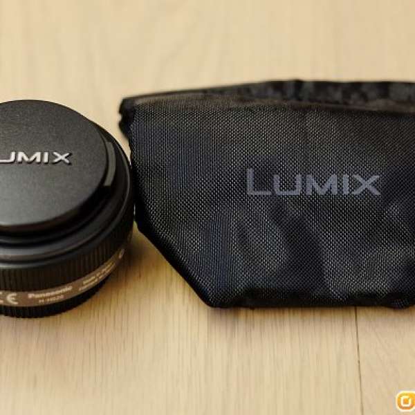 Panasonic Lumix 20mm f1.7 lens (micro four thirds) - 1st generation
