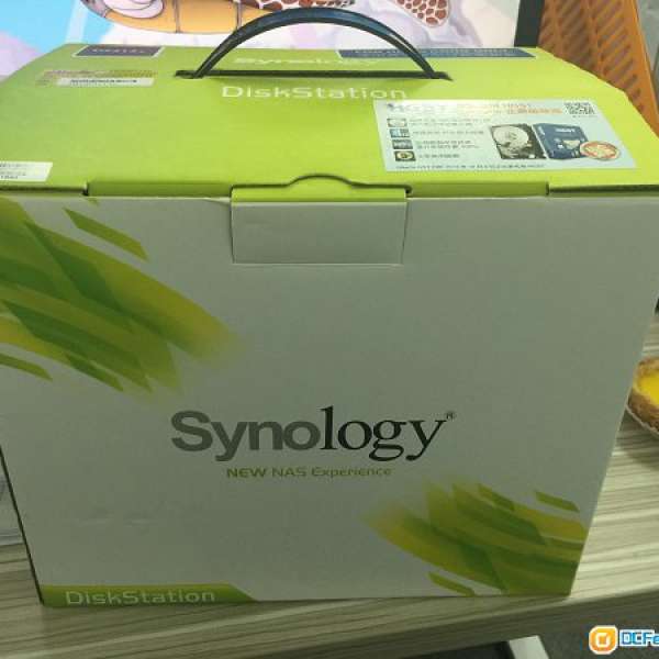 Synology DS 213+ NAS 加4TB hard disk