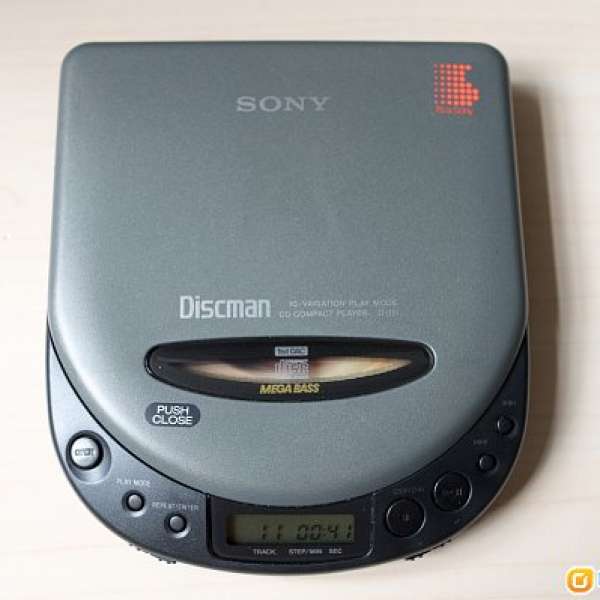 Sony D-111 Discman 1994年購買單盒說明書收藏品