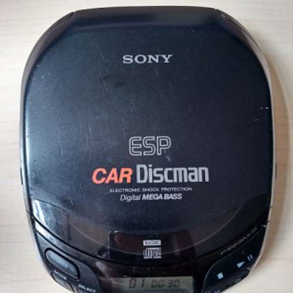 Sony D-840K Car Discman ESP放震經典超大推力