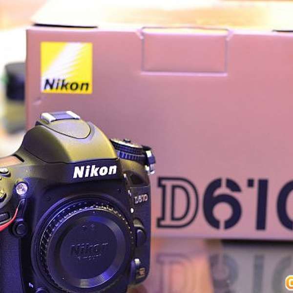 Nikon D610 with warranty till Oct 2015 ( not D750,D810)