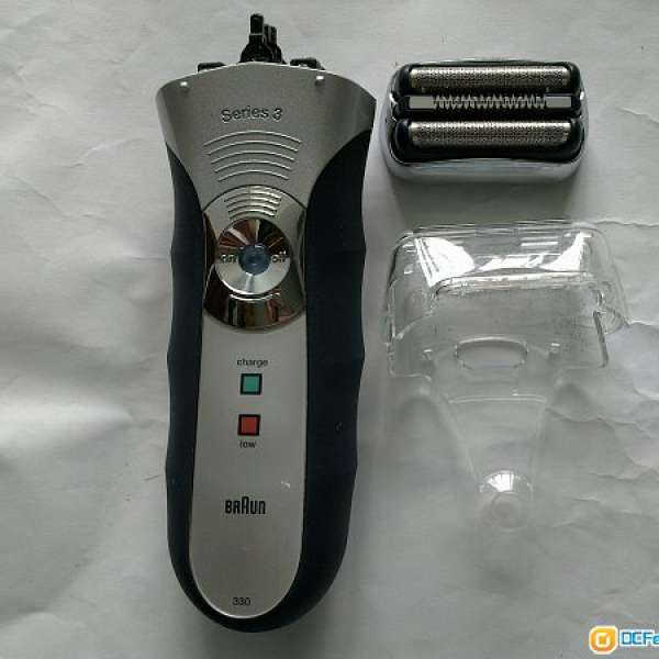 ~90% new BRAUN Series3 330 washable shaver 德國百靈電鬚刨 -made in Germany