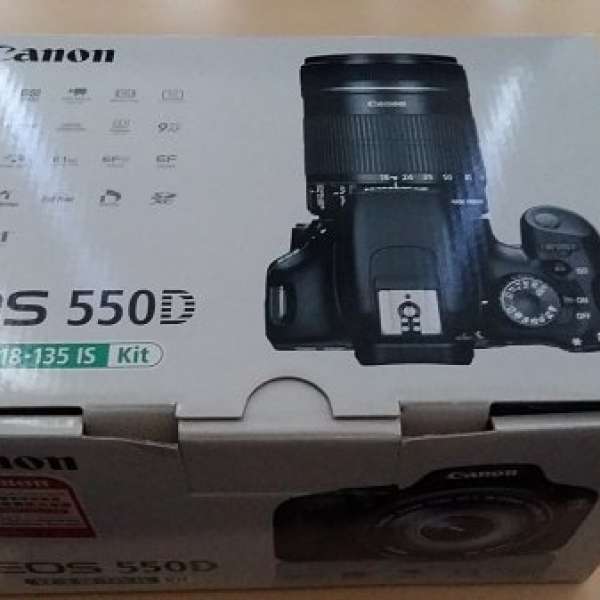 Canon EOS 550D EFS 18-135 IS Kit鏡