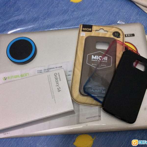Galaxy S6 Dark blue 32Gb full set Hong good 95% new