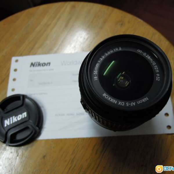 99% new Nikon AFS 18-55 DX VR II