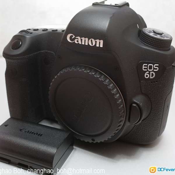 Canon EOS 6D Body Only (機體) - $6600HKD