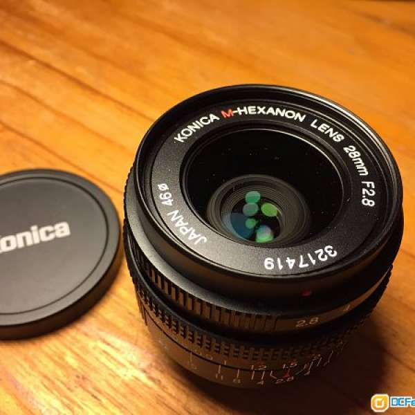 Konica M-Hexanon 28mm f/2.8 for Leica M mount 鏡頭