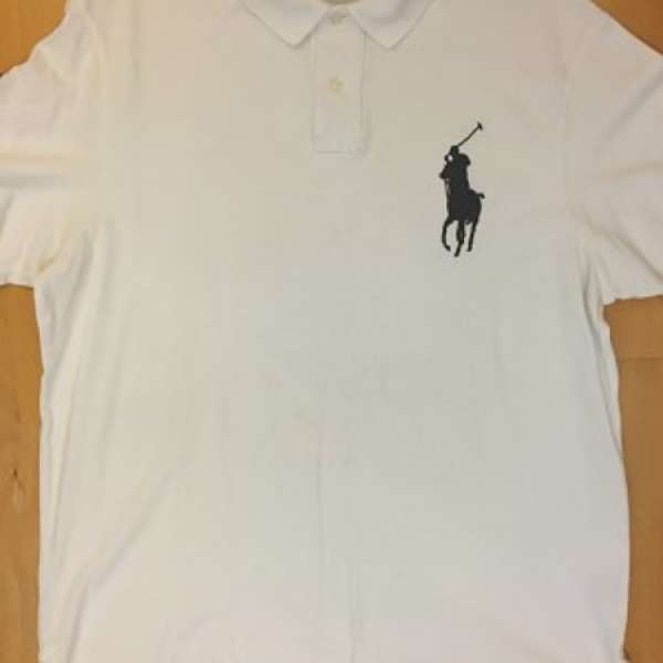 99%新Ralph Lauren 白色 短袖 Polo Shirt XXL