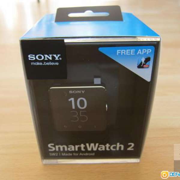 100% 全新 sony smartwatch 2 (行貨, 一年保)