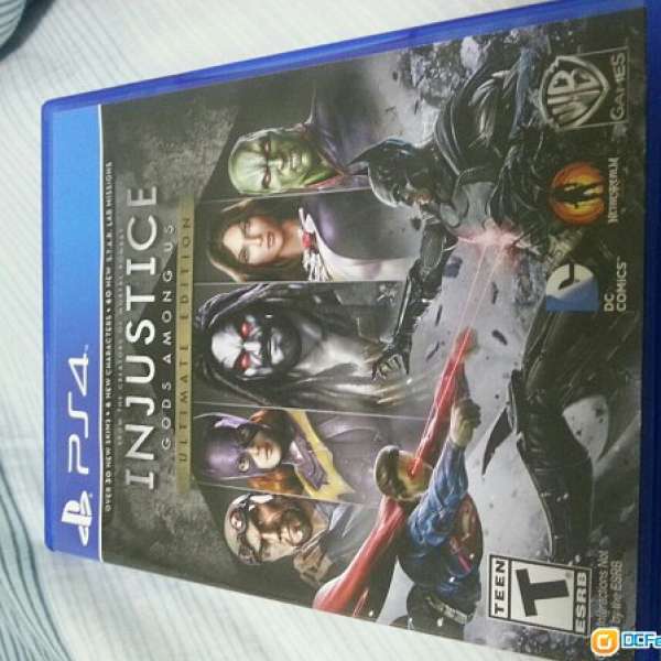 ps4 injustice-gods among us(ultimate edition)