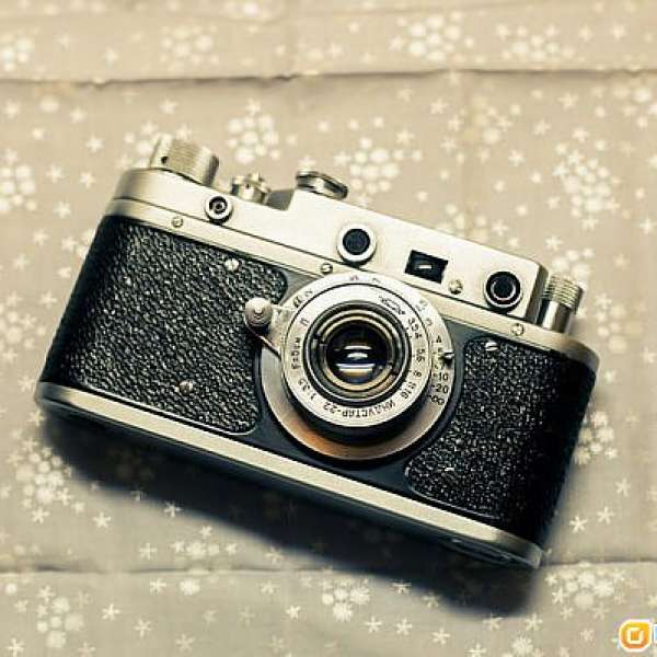 Zorki-C 35mm L39 Rangefinder RF Film Camera , Industar-22縮頭 50mm Lens