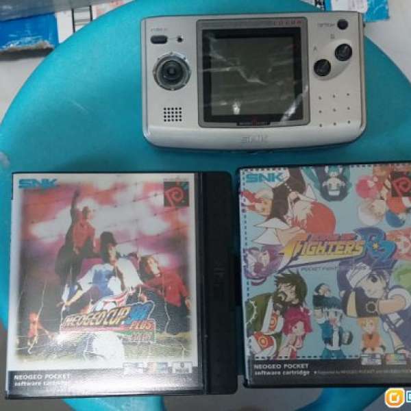 Neo Geo Pocket  附兩盒遊戲