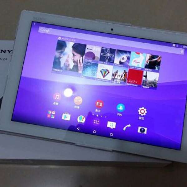 99%new 白色SONY Z4 tablet SGP771