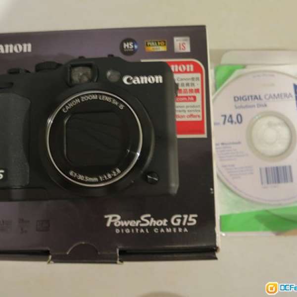 98% New Canon Powershot G15