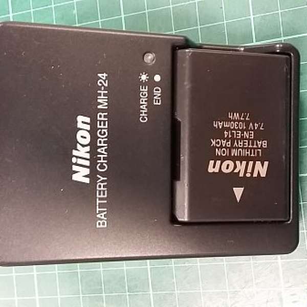 Nikon Battery charger MH-24, Battery Pack EN-EL14