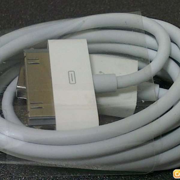 100% 原裝 Apple iPhone 4s USB Data+Charge Cable,Docking ipod ipad2