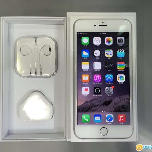 Apple iPhone 6 Plus 5.5 64GB 香港行貨 白色 *99%new ! *行保至 2/7/2016