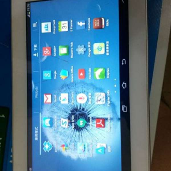 白色 Samsung Galaxy Tab 2 7.0, 可打電話