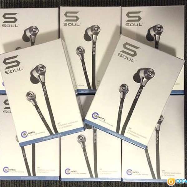 現貨 SOUL Electronics SH9BLK In-Ear Headphones Black for Android 耳筒/耳機 (