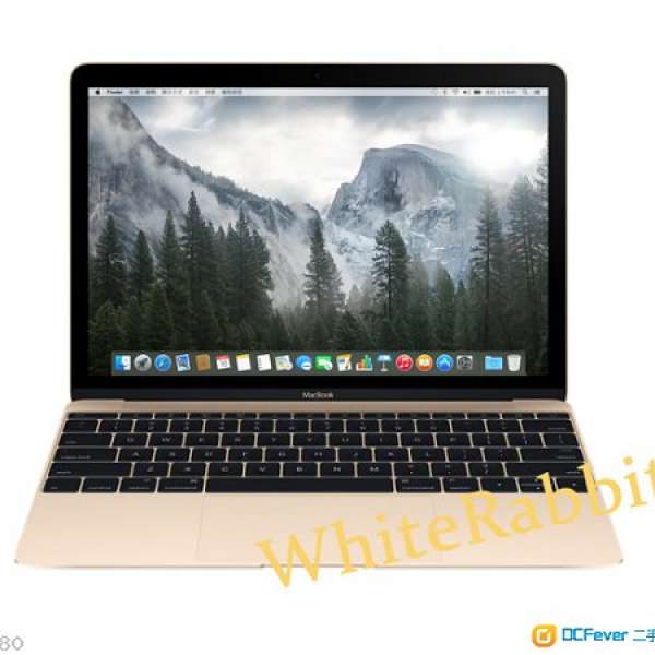 [現貨] 全新 香港 Apple 行貨 未開 最新model 12 吋 MacBook 256GB - 金色