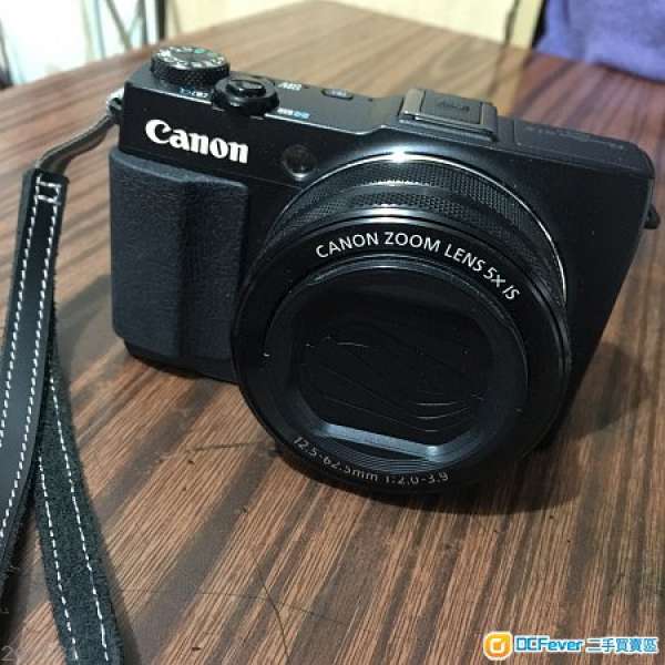 行貨Canon PowerShot G1 X Mark II 90%新，全新相機套+原廠電2粒