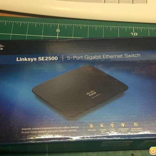 linksys se2500 5-port gigabit ethernet switc