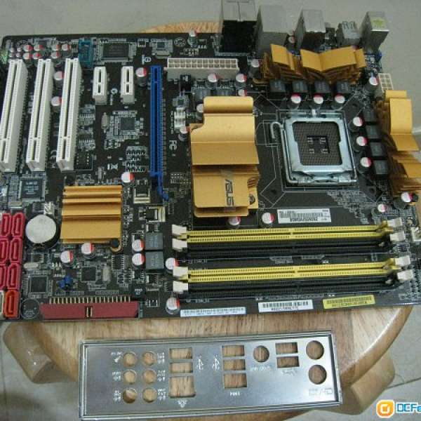 100% work  ASUS P5Q  P45 MB DDR2 可用XEON 771CPU