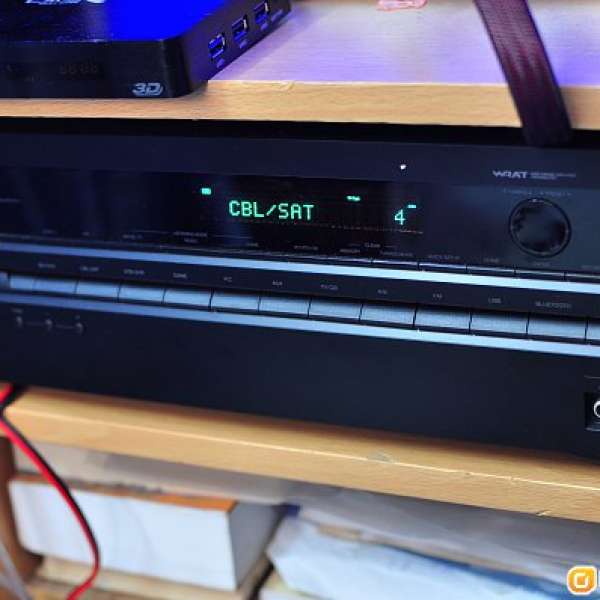 85%New Onkyo HT-s3700 AV擴音機 連5.1聲道喇叭6個全套