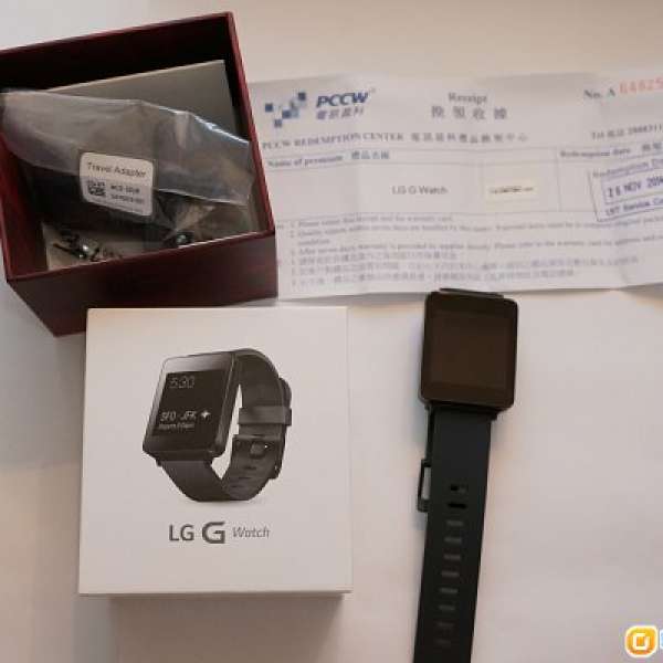 LG G watch (W100) , 行貨有保 , 黑色