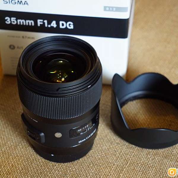 Sigma 35mm f1.4 DG Art, Canon mount