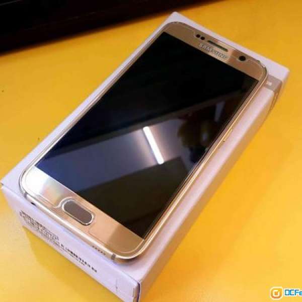 Samsung Galaxy S6 G920f 金色 雙卡