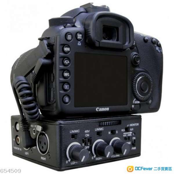 BeachTek DXA-SLR for Canon, Nikon, SONY 相機用混音器