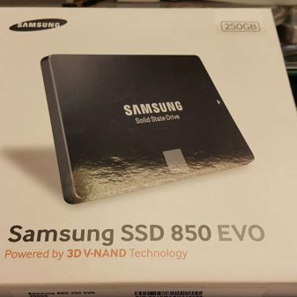 9成9新行貨Samsung EVO 850 SSD 250GB