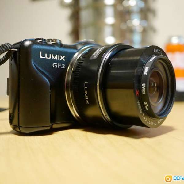 Panasonic GF3 黑色 + LUMIX G X VARIO 14-42mm 電鏡放售
