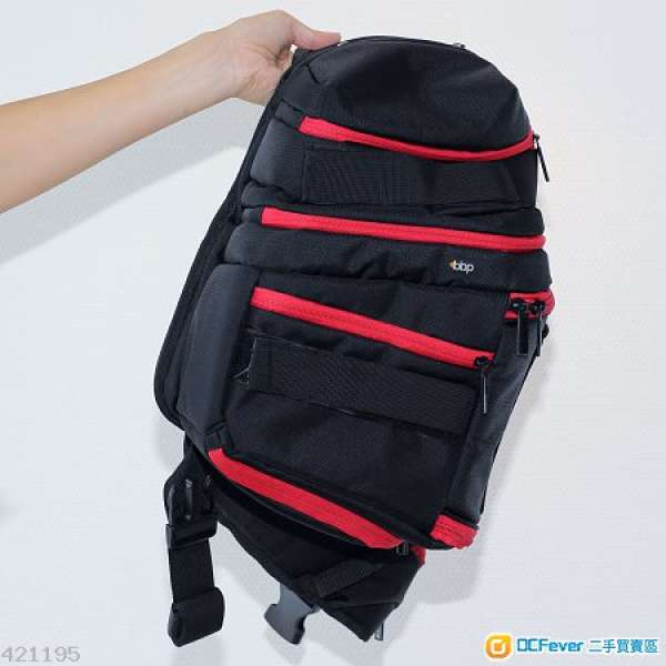 **Free 免費** BBP DSLR Sling Bag in Black/Red