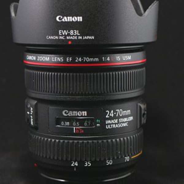 Canon EF 24-70mm f/4L IS USM 98% new拆KIT白盒