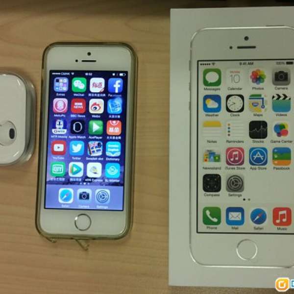 iPhone 5S 90% new 16G  銀色