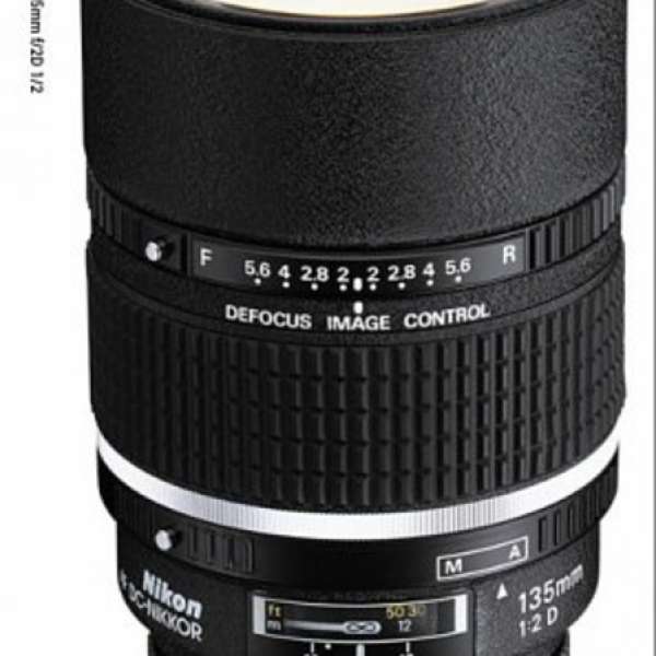 Nikon AF 135 DC  F2.0 (98%)