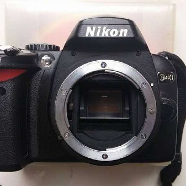 NIKON D40 數碼單鏡反光機 ***100% 功能正常, 輕巧入門學攝影平價之選
