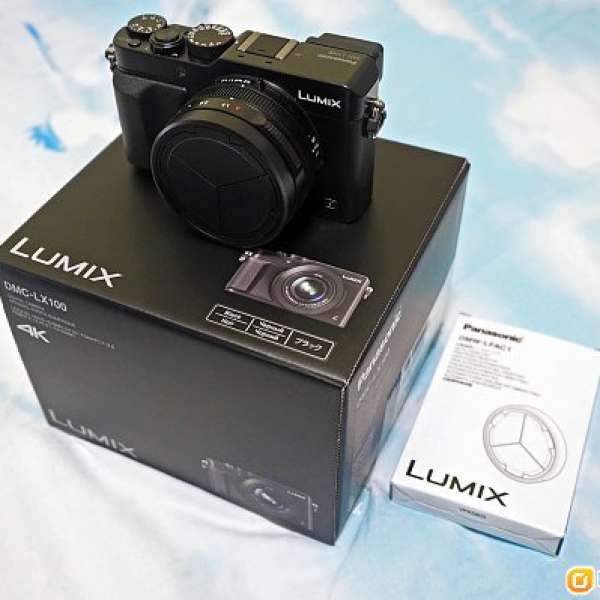 99%新 Panasonic Lumix LX100 ＋原廠自動鏡頭蓋