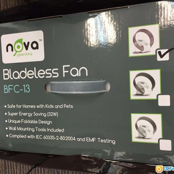 Nova bladeless fan bfc-13 風扇