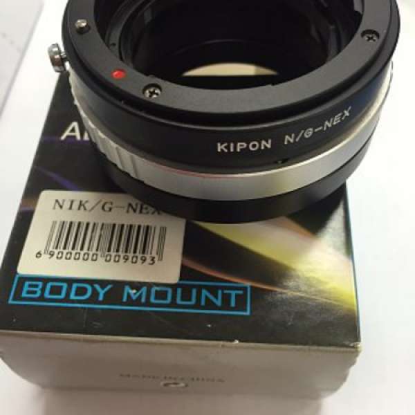 Kipon adaptor nik/Nex mount