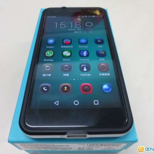 95%New 華為 Huawei Honor 6 雙卡 黑色 行貨 4G LTE  電話