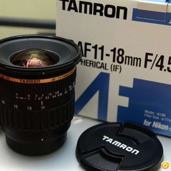 Tamron AF11-18mmDi-II F4.5-5.6(A13) (已停產) 11-18mm nikon 99% new
