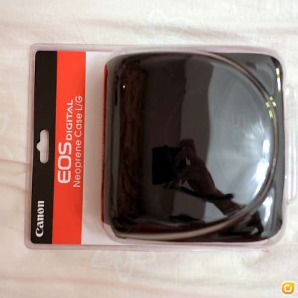 全新Canon EOS Neoprene Case L/G 原廠單反機身保護套 (另送單肩相機袋）