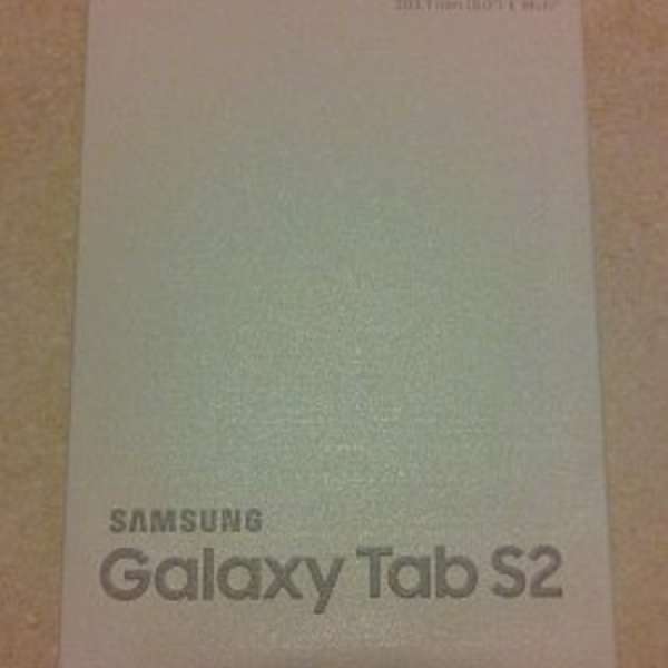 全新 Samsung GALAXY Tab S2 8.0 WiFi (SM-T710) 香港行貨(黑色)
