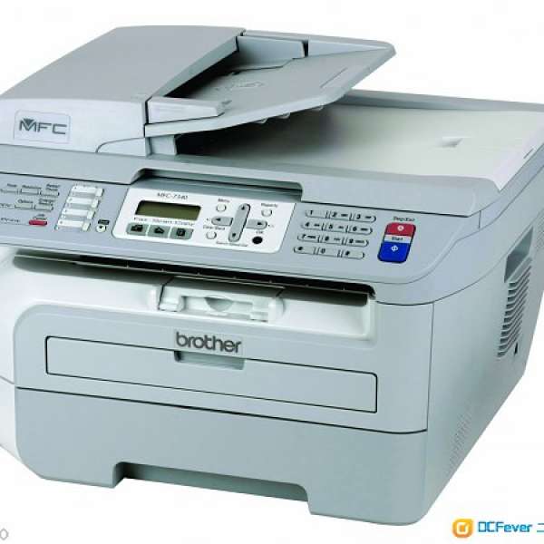 大量Brother 7340 二手 Laser Printer 可print, scan, fax