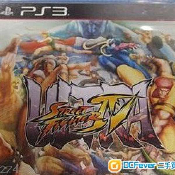 中古 行版 初版 Capcom 街頭霸王 Ultra Street Fighter IV 終極街霸 4